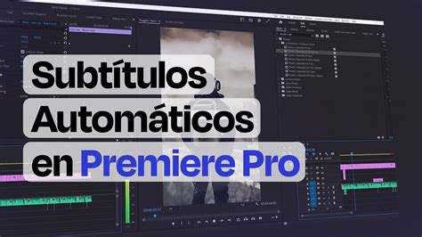 C Mo Crear Y Animar Subt Tulos Autom Ticamente En Premiere Pro Youtube