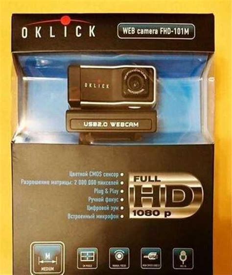 Веб-камера Oklick FHD-101M купить | Комьютерные аксессуары и ...