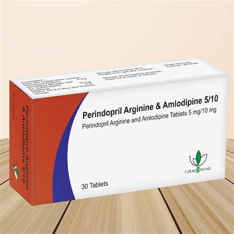 Perindopril Arginine And Amlodipine Tablets 5 Mg 10 Mg General