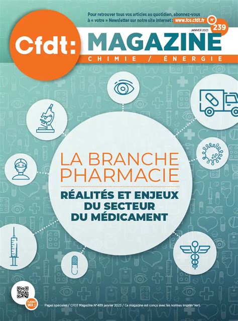 Cfdt Magazine N F D Ration Chimie Energie Cfdt