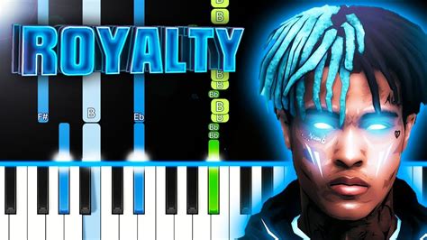 Xxxtentacion Royalty Piano Tutorial By Musichelp Youtube