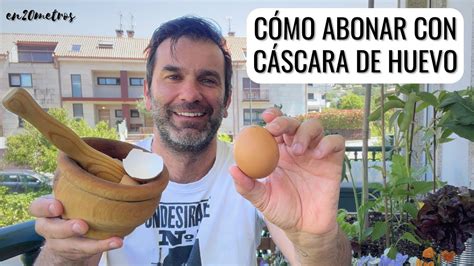 DALE USO y NO TIRES la CÁSCARA DE HUEVO cómo abonar con huevos tu