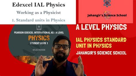 Ial Physics Unit And Measurement Standards Part Edexcel Ial Physics