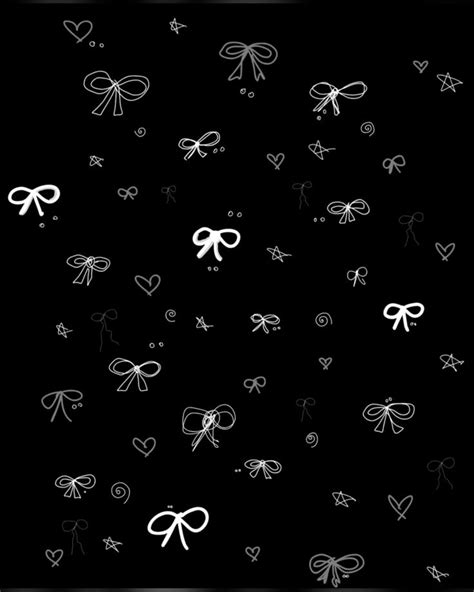 Black Bows In 2024 Bow Wallpaper Iphone Background Wallpaper Trendy Bows