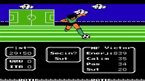 Captain Tsubasa 2 NES Legend Striker Hack By JairoM59 2013 HD YouTube