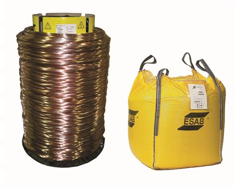 Esab Introduces New Larger Packaging For Submerged Arc Welding Wire