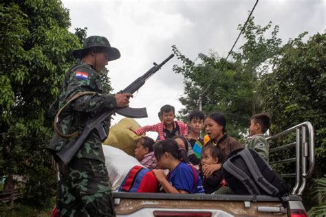 Myanmars Military Losing Ground Against Alliance Of Militias Buoying