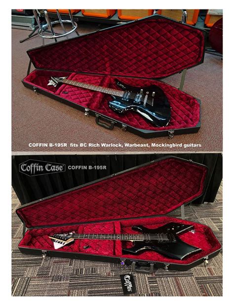 Coffin Case Bass Guitar Case Model B 195