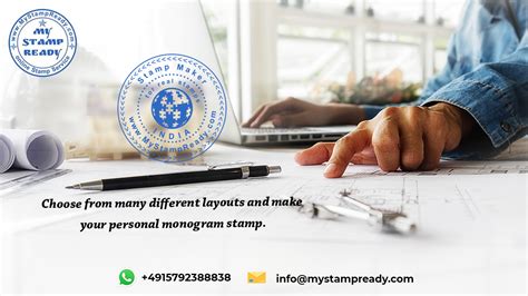 Mystampready On Twitter Monogram Stamps Get Attention With A Bit