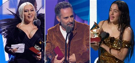 Ganadores De Los Latin Grammy 2022