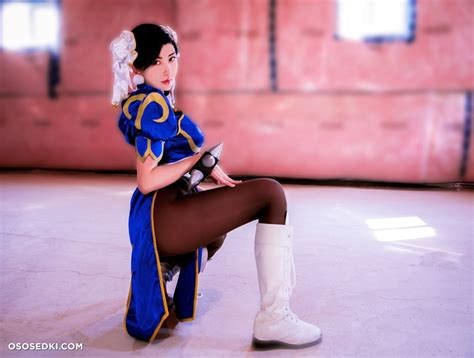 Model Misswarmj Misswarmj In Cosplay Chun Li From Street Fighter