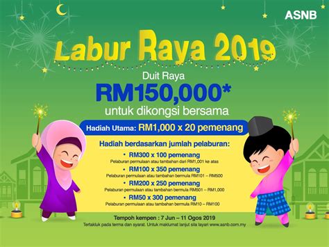 Asnb On Twitter Jom Laburkan Duit Raya Anak Anak Anda Ke Dalam Asb