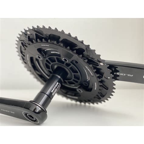 Rotor Aldhu Carbon Aero 12s Crankset For Time Trial And Triathlon