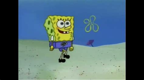 Stepping On A Beach Spongebob Youtube