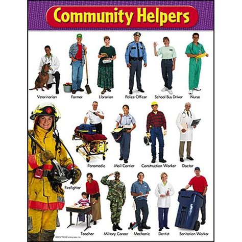 Marvelous Community Helpers Real Images Free Printable Preschool Mazes