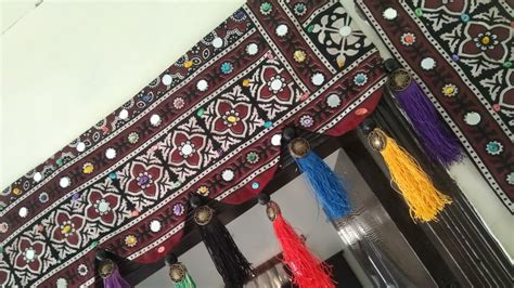 DIY Toran Craft Sindh Culture For Welcoming Guest Door Decoration