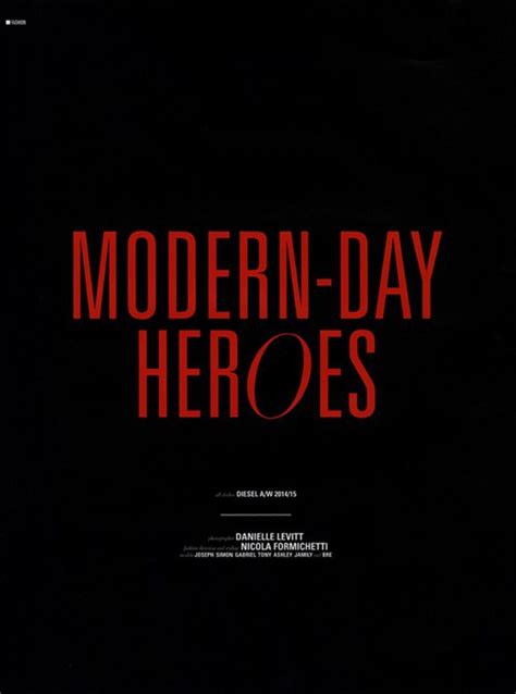 Modern- Day Heroes (DSECTION Magazine)