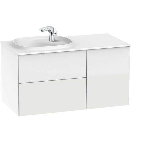 Pack Unik mueble base con 2 cajones y módulo lavabo BEYOND ROCA