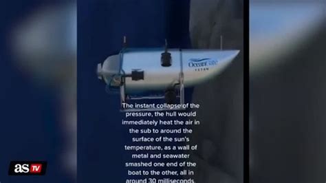 The viral video that reveals what happened to the Titan submarine - AS USA