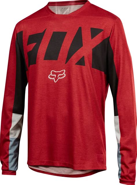 Fox Indicator Drafter LS Jersey Red Black