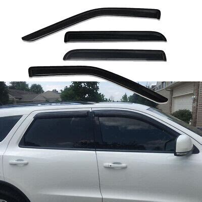 Fit Dodge Durango Acrylic Window Visor Vents Rain Guard Wind