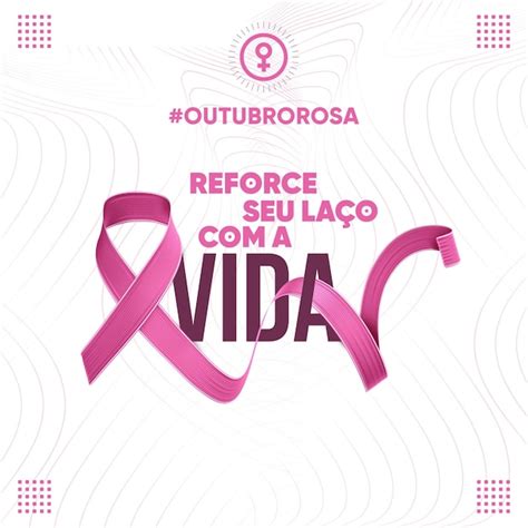 Modelo De Feed De Mídia Social Campanha De Outubro Rosa Para