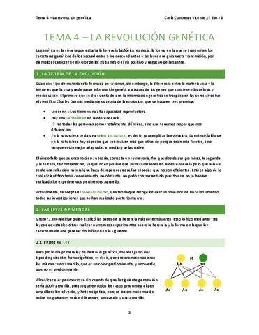 Tema La Revolucion Genetica Pdf