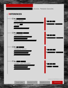 metadata librarian cover letter resume  references open cover letters