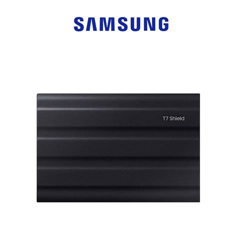 SAMSUNG SSD PORTABLE T7 SHIELD 2TB BLACK