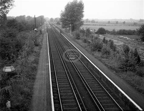 The Transport Library British Railways Station View At Wraysbury In