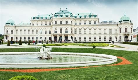 Palais Baroque De Belv d re Dans Wien Autriche Photo éditorial Image