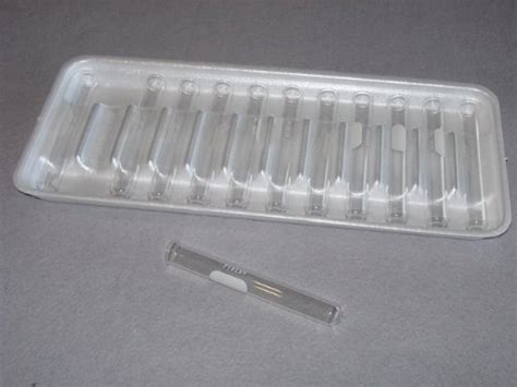 Corning 9800 13 Pyrex Test Tube With Beaded Rim And White Marking Spot