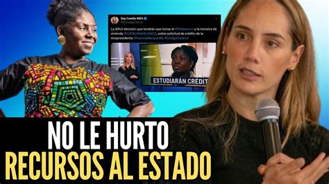 Francia Márquez se despachó contra Camila Zuluaga YouTube