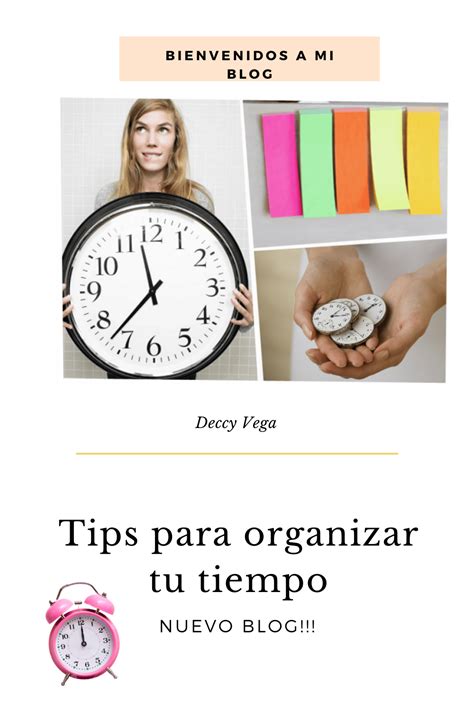 Tips Para Organizar Tu Tiempo Tips E Ideas Creativas