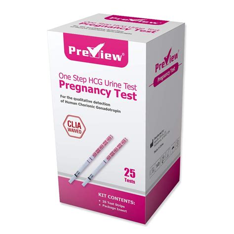 Pack Miu Early Result Pregnancy Hcg Urine Test Strips Hcg