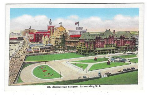 The Marlborough Blenheim Hotel Atlantic City New Jersey Late Linen