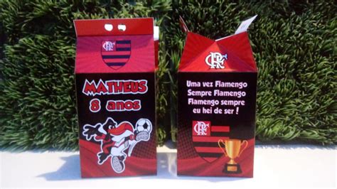 Caixa Milk Flamengo Elo Produtos Especiais