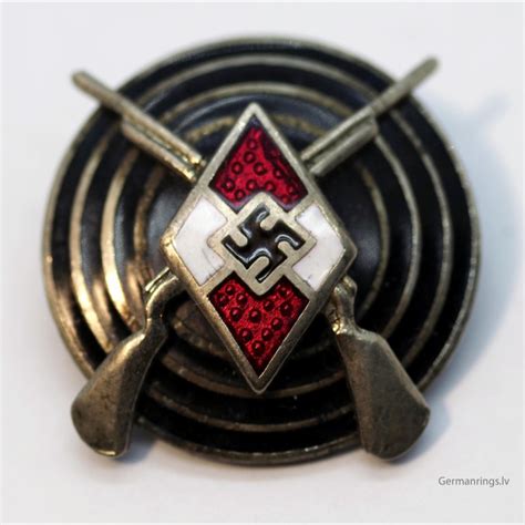 Hitler Jugend Marksmans Badges HJ Schützen Abzeichen for sale