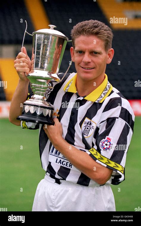 With Notts County Player Year Trophy Hi Res Stock Photography And