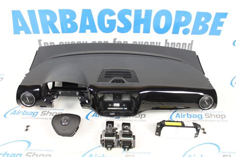 Airbag Set Dashboard Black Skoda Citigo Airbag Shop