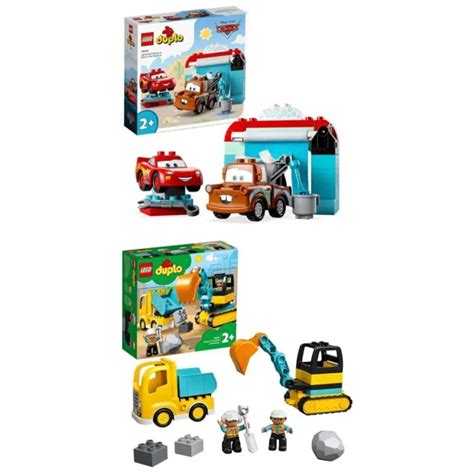 Lego Duplo Disney And Pixar S Cars Lightning Mcqueen Mater S