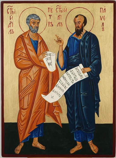 Apostles St Peter And St Paul Orthodox Icon Blessedmart