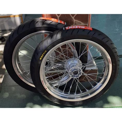 Jual Roda Set Velg Set Ban Set Supermoto Klx Atau Klx Dtracker Velg Tk