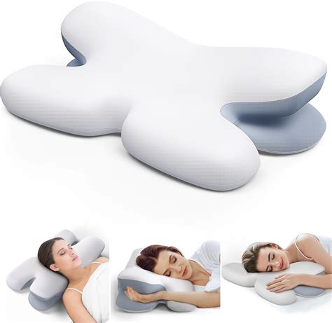 Almohada Cervical Para Aliviar El Dolor De Cuello Almohada Ergon Mica