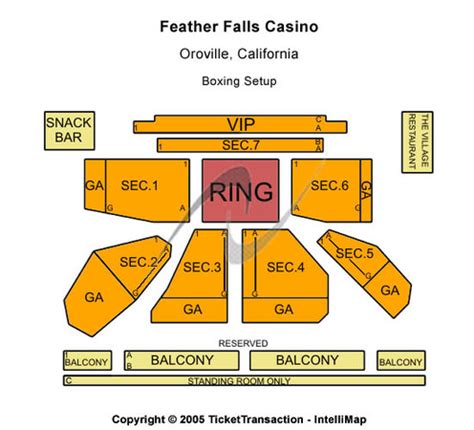 Feather Falls Casino Tickets in Oroville California, Seating Charts ...