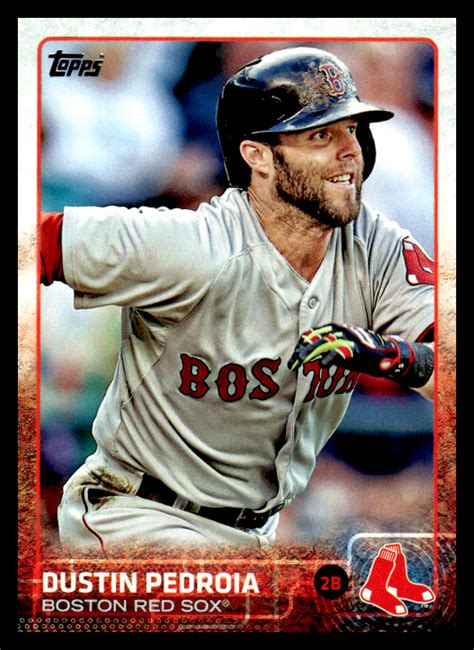 2015 Topps 75 Dustin Pedroia Boston Red Sox EBay