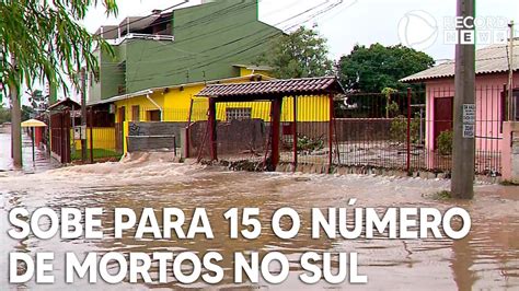 Sobe Para 15 O Número De Mortos Após Passagem De Ciclone No Sul Youtube