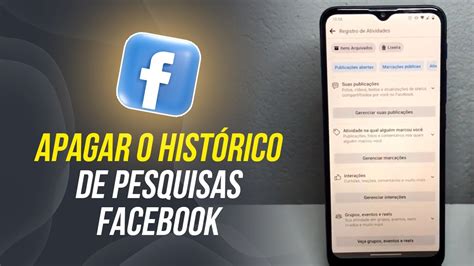 Como Apagar o Histórico de Pesquisas e Atividades no Facebook