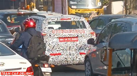 Volkswagen Taigun Facelift With Adas Spied Testing Team Car Delight