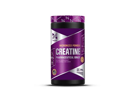 Creatina Micronizada Xtrenght 250 Gr Aumenta Fuerza Potencia Sabor Sin